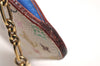 Authentic Louis Vuitton Monogram Multicolor Pochette Cles White Coin Purse 3616J