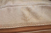 Authentic GUCCI Rigate Line Shoulder Cross Bag Purse GG PVC Leather Brown 3616K