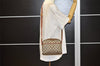 Authentic GUCCI Rigate Line Shoulder Cross Bag Purse GG PVC Leather Brown 3616K