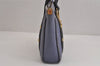 Authentic Louis Vuitton Antigua Cabas PM Hand Bag Blue M40090 LV 3617J