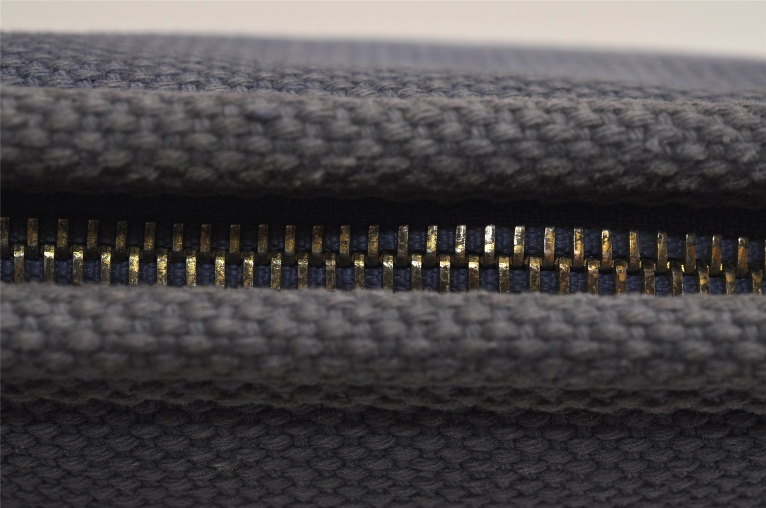 Authentic Louis Vuitton Antigua Cabas PM Hand Bag Blue M40090 LV 3617J