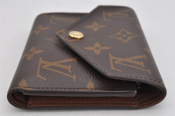 Auth Louis Vuitton Monogram Portefeuille Victorine Purse Wallet M62472 LV 3618K