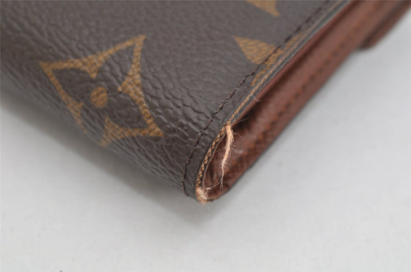 Auth Louis Vuitton Monogram Portefeuille Victorine Purse Wallet M62472 LV 3618K