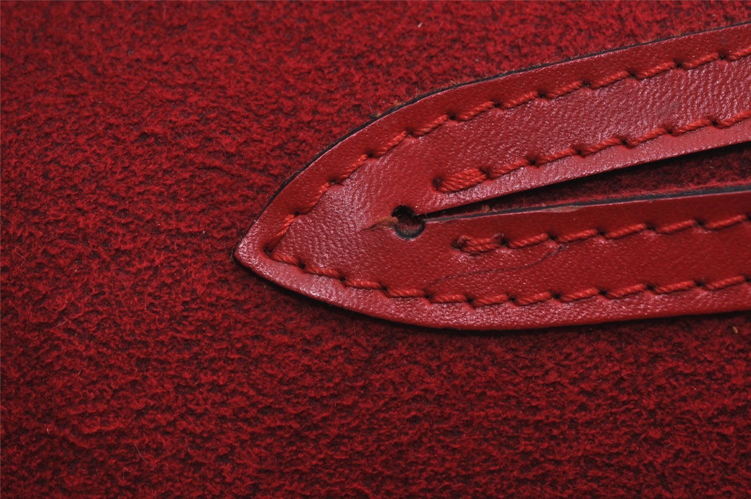 Authentic Louis Vuitton Epi Saint Jacques Hand Bag Red M52277 LV 3619I