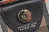 Authentic Burberrys Nova Check Shoulder Bag Canvas Leather Beige Junk 3619K