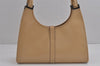 Authentic GUCCI Jackie Shoulder Hand Bag Purse Leather 0021067 Beige 3622J