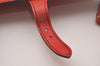 Authentic Louis Vuitton Epi Cartouchiere MM Shoulder Cross Bag M52247 Red 3623I