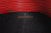 Authentic Louis Vuitton Epi Cartouchiere MM Shoulder Cross Bag M52247 Red 3623I