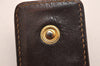 Authentic FENDI Vintage Zucca Bifold Wallet Purse Canvas Leather Brown 3623J