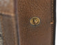 Authentic GUCCI GG Plus Clutch Hand Bag Purse PVC Leather Brown Junk 3624K