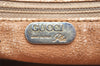 Authentic GUCCI GG Plus Clutch Hand Bag Purse PVC Leather Brown Junk 3624K