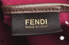 Authentic FENDI Vintage Leather Shoulder Tote Bag Pink 3625I