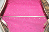 Authentic FENDI Vintage Leather Shoulder Tote Bag Pink 3625I
