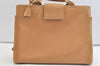 Authentic PRADA Vitello City Leather Nappa Shoulder Hand Bag B8197 Beige 3625K