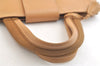 Authentic PRADA Vitello City Leather Nappa Shoulder Hand Bag B8197 Beige 3625K