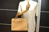 Authentic PRADA Vitello City Leather Nappa Shoulder Hand Bag B8197 Beige 3625K