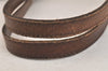 Authentic GUCCI Vintage Shoulder Tote Bag GG Canvas Leather 31243 Brown 3627K