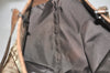Authentic GUCCI Vintage Shoulder Tote Bag GG Canvas Leather 31243 Brown 3627K