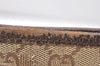 Authentic GUCCI Eclipse Shoulder Cross Bag GG Canvas Leather 120841 Brown 3628K