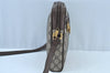 Authentic GUCCI OPHIDIA Shoulder Cross Bag GG PVC Leather 547926 Brown 3629I