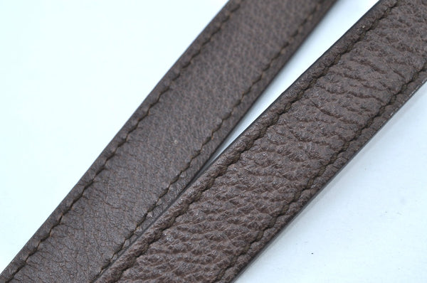 Authentic GUCCI OPHIDIA Shoulder Cross Bag GG PVC Leather 547926 Brown 3629I