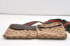 Authentic GUCCI Sherry Line Waist Body Bag GG Canvas Leather 28566 Brown 3629J