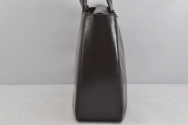 Authentic GUCCI Vintage 2Way Shoulder Hand Bag Purse Leather Brown Junk 3629K