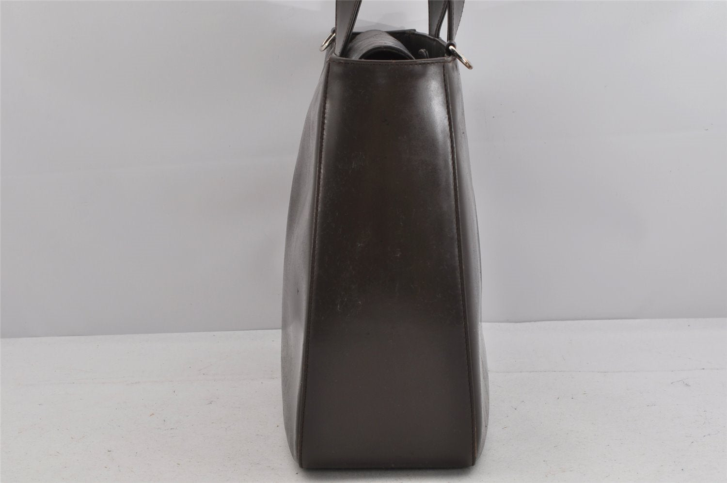 Authentic GUCCI Vintage 2Way Shoulder Hand Bag Purse Leather Brown Junk 3629K