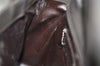 Authentic GUCCI Vintage 2Way Shoulder Hand Bag Purse Leather Brown Junk 3629K