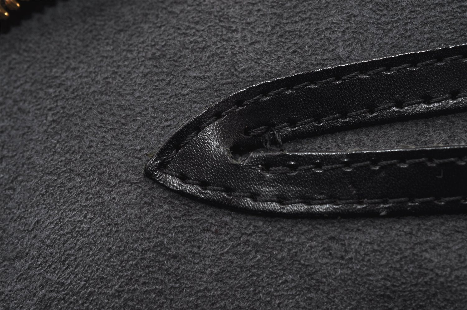 Authentic Louis Vuitton Epi Saint Jacques Hand Bag Black M52272 LV 3631I