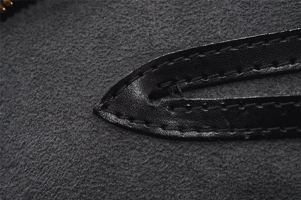 Authentic Louis Vuitton Epi Saint Jacques Hand Bag Black M52272 LV 3631I