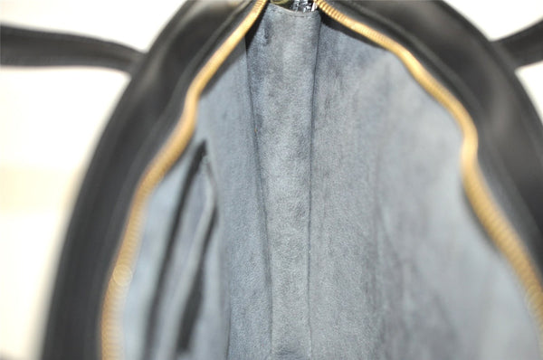 Authentic Louis Vuitton Epi Saint Jacques Hand Bag Black M52272 LV 3631I