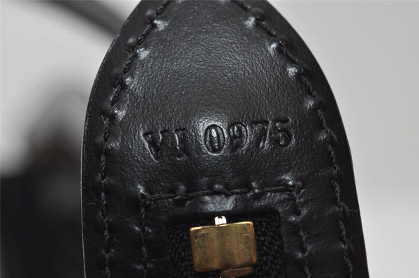 Authentic Louis Vuitton Epi Saint Jacques Hand Bag Black M52272 LV 3631I
