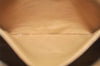 Authentic CHANEL Caviar Skin Medallion CC Logo Shoulder Tote Bag Beige 3631K