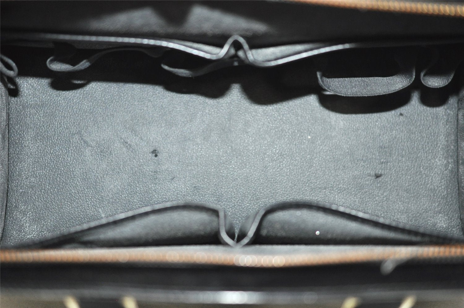 Authentic Louis Vuitton Epi Riviera Hand Bag Black M48182 LV Junk 3632I