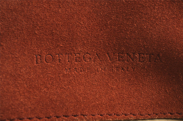 Authentic BOTTEGA VENETA Intrecciato Suede Shoulder Hand Bag Purse Brown 3633J