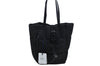 Authentic MONCLER XANDER TOTE LARGE Shoulder Tote Bag Nylon Leather Black 3633M