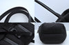 Authentic MONCLER XANDER TOTE LARGE Shoulder Tote Bag Nylon Leather Black 3633M