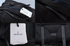 Authentic MONCLER XANDER TOTE LARGE Shoulder Tote Bag Nylon Leather Black 3633M