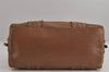 Authentic BOTTEGA VENETA Intrecciato Leather Shoulder Hand Bag Purse Brown 3634J