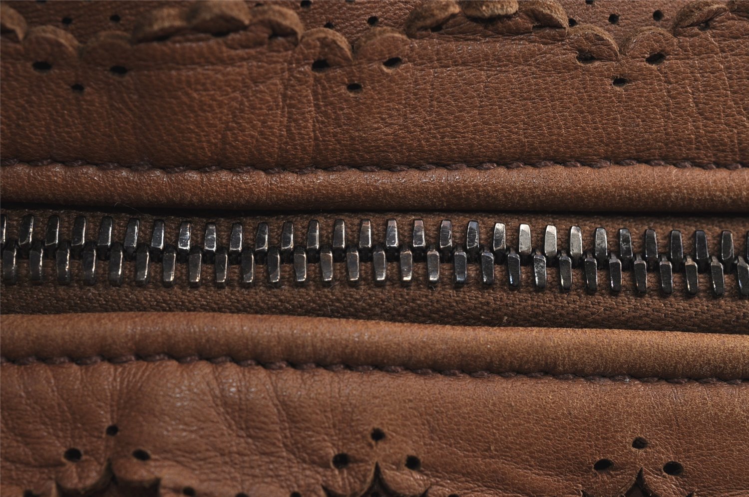 Authentic BOTTEGA VENETA Intrecciato Leather Shoulder Hand Bag Purse Brown 3634J