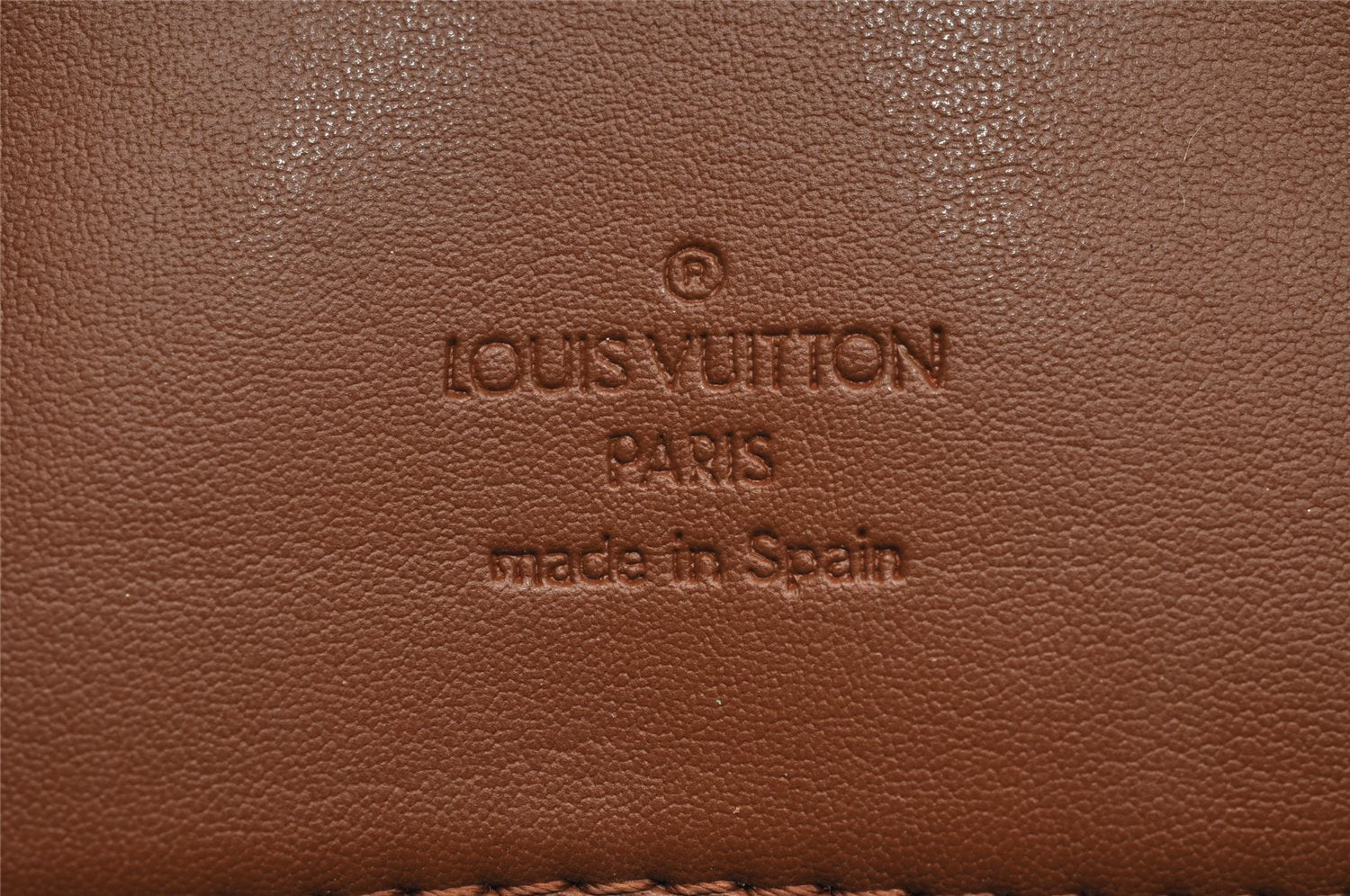 Authentic Louis Vuitton Vernis Houston Shoulder Hand Bag Brown M91122 LV 3635I