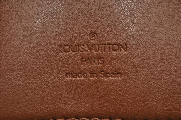 Authentic Louis Vuitton Vernis Houston Shoulder Hand Bag Brown M91122 LV 3635I