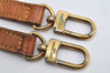 Authentic Louis Vuitton Leather Shoulder Strap Beige 37.8-46.9" LV 3636K