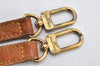 Authentic Louis Vuitton Leather Shoulder Strap Beige 37.8-46.9" LV 3636K