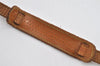 Authentic Louis Vuitton Leather Shoulder Strap Beige 37.8-46.9" LV 3636K