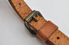 Authentic Louis Vuitton Leather Shoulder Strap Beige 37.8-46.9" LV 3636K