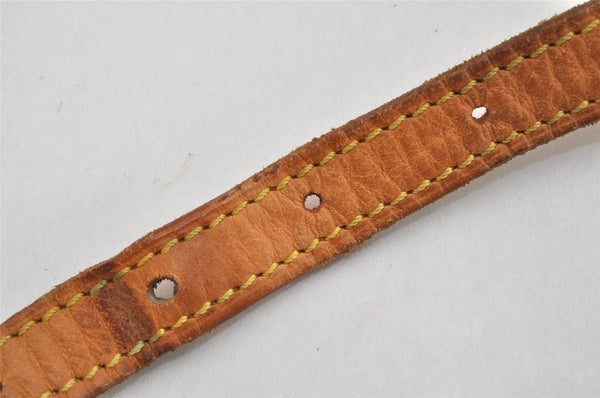 Authentic Louis Vuitton Leather Shoulder Strap Beige 37.8-46.9" LV 3636K