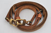 Authentic Louis Vuitton Leather Shoulder Strap Beige 37.8-46.9" LV 3636K