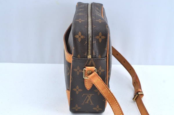 Authentic Louis Vuitton Monogram Trocadero 27 Shoulder Cross Bag M51274 LV 3639H